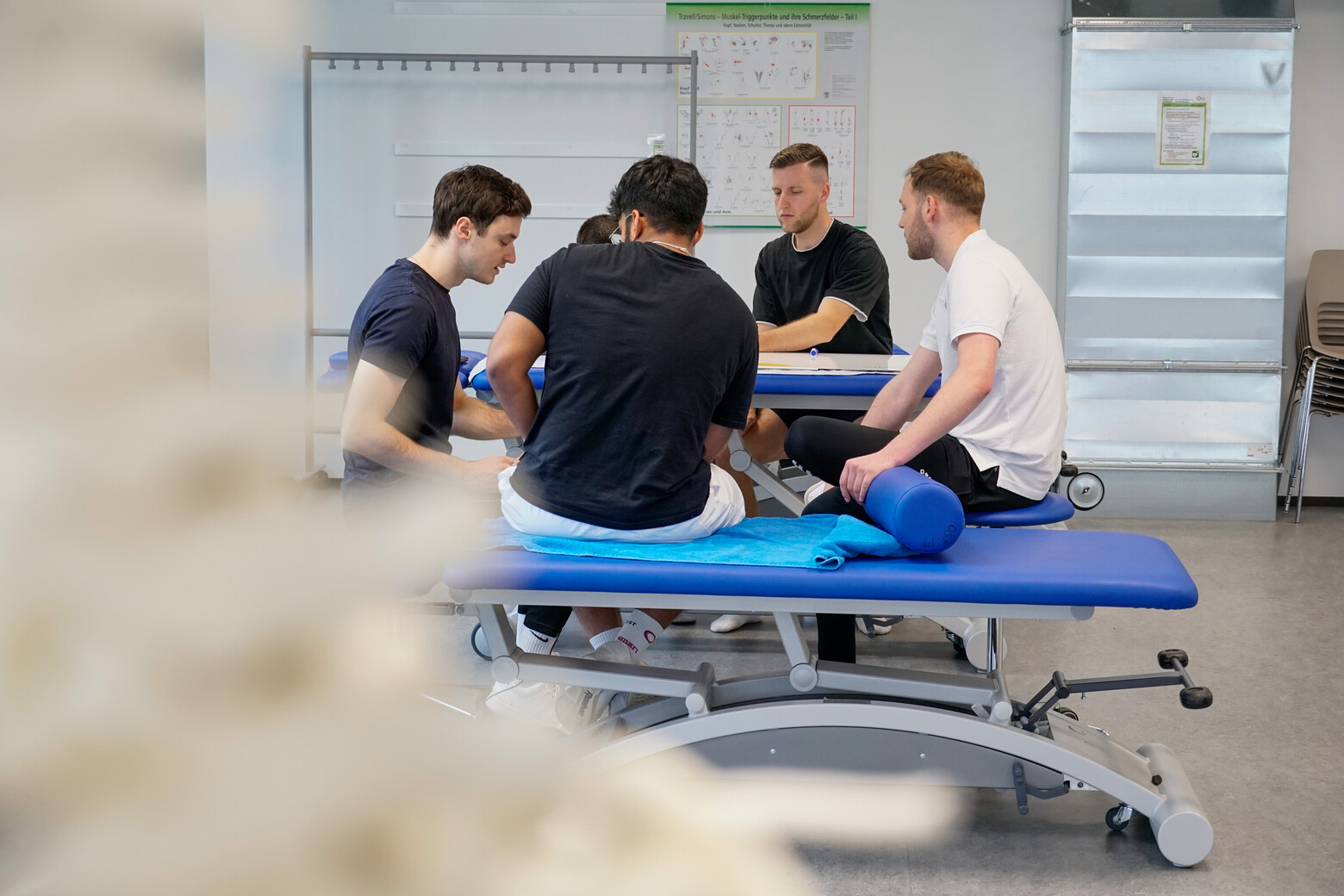 Praxisräume der Physiotherapie an der OST für praxisnahes Lernen und Training zur Förderung der Gesundheit.
