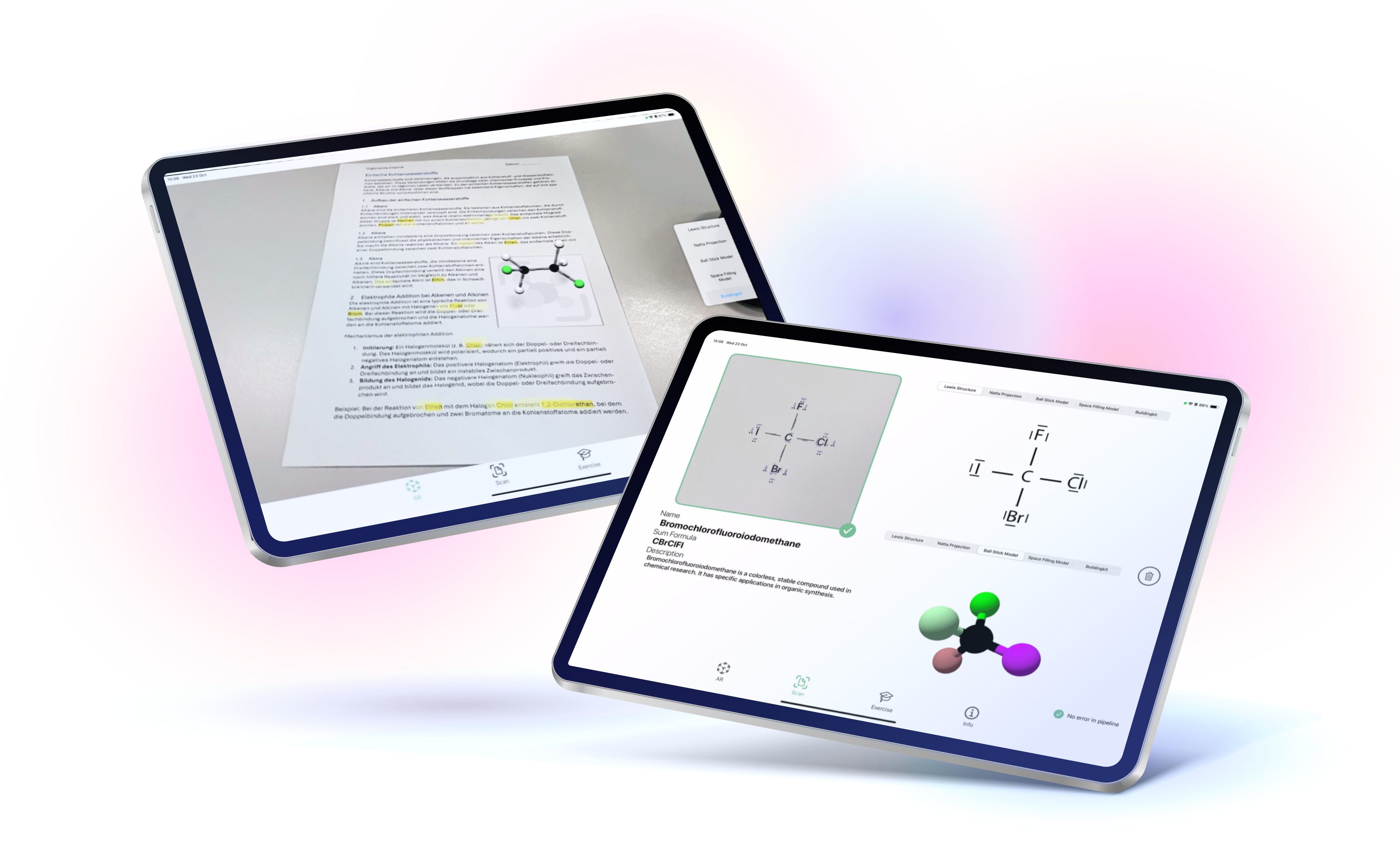 ChemStrucLearn heisst die neue App, welche das Fach den Schülern und Lehrern einfacher machen soll.