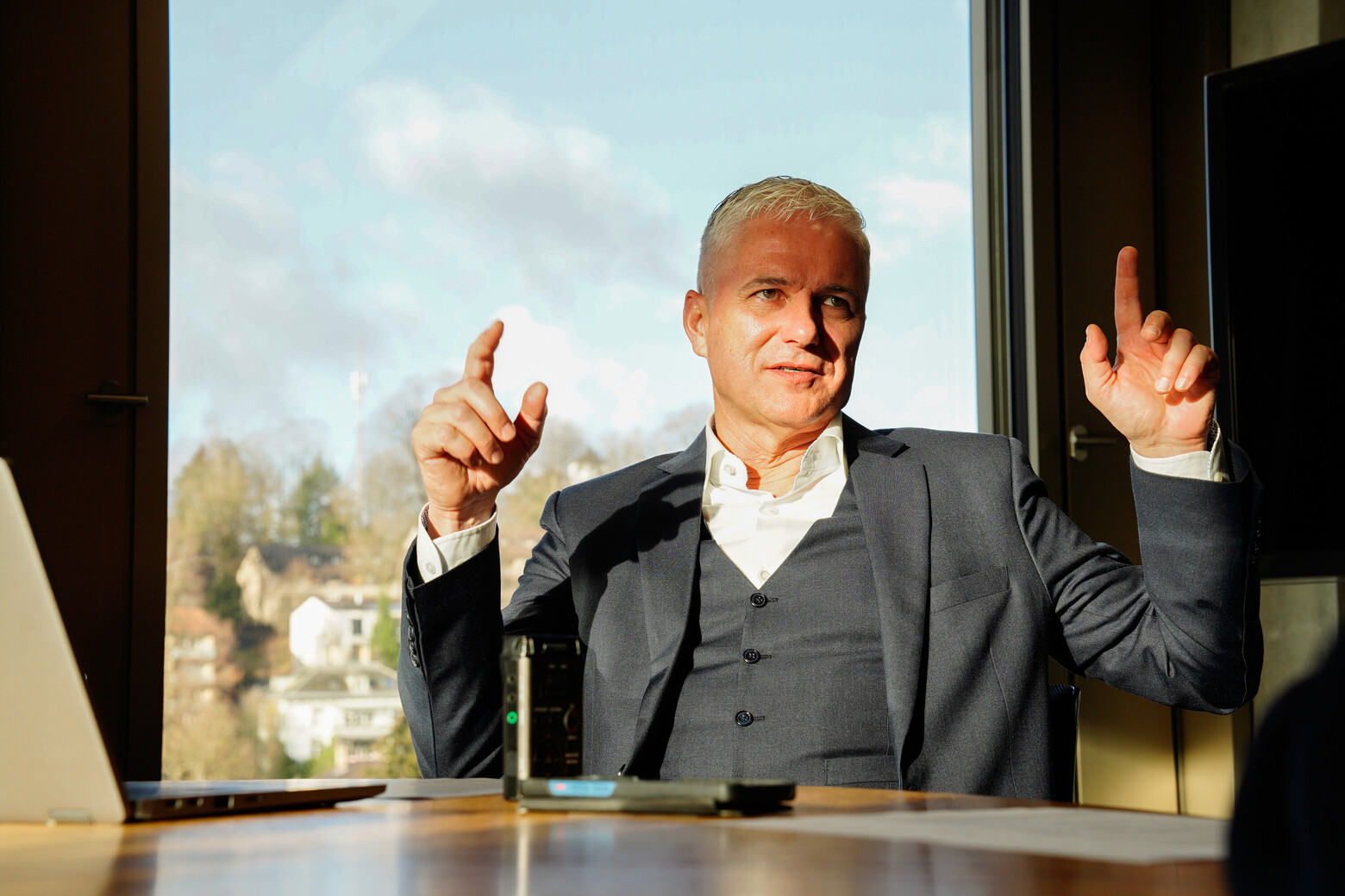 Thomas Metzger, Leiter Departement Wirtschaft und Standortleiter des OST-Campus St.Gallen.