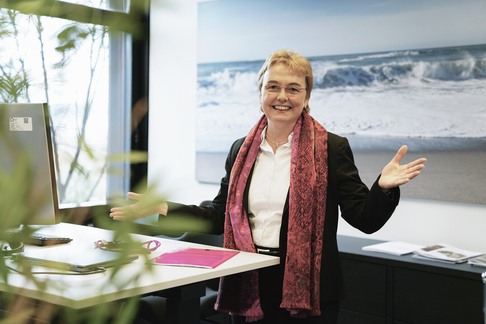 Porträt von Prof. Dr.-Ing. Antje Junghans.