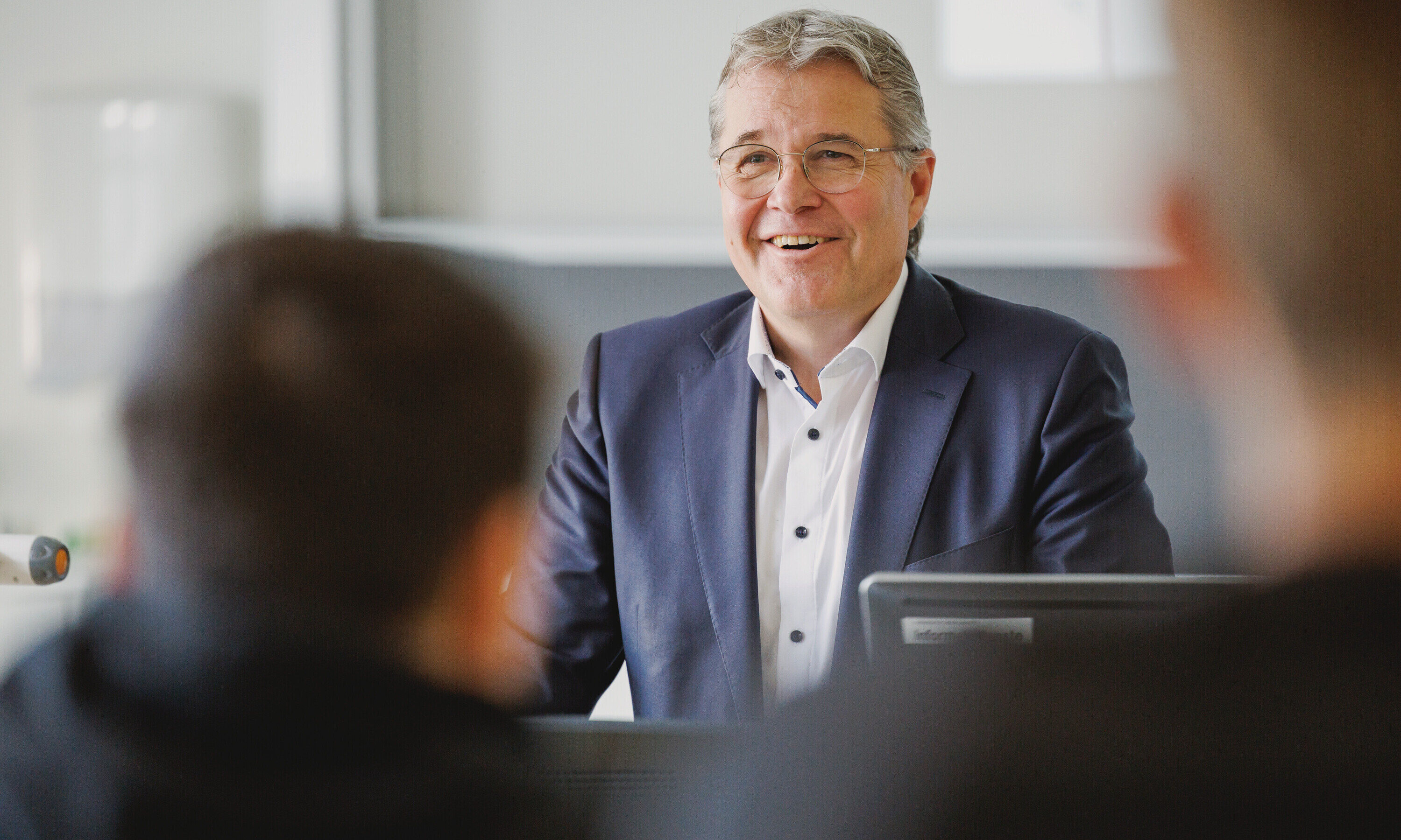 Im Portrait Prof. Dr.-Ing. Knut Siercks, Leiter des Departements Technik an der OST. 