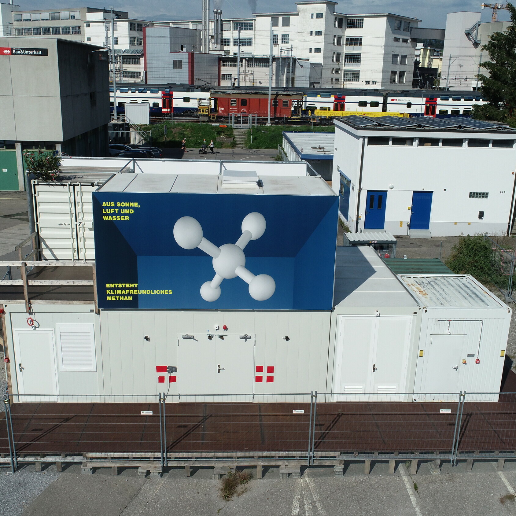 Forschungsplattform für erneuerbare Energieträger Power-to-X