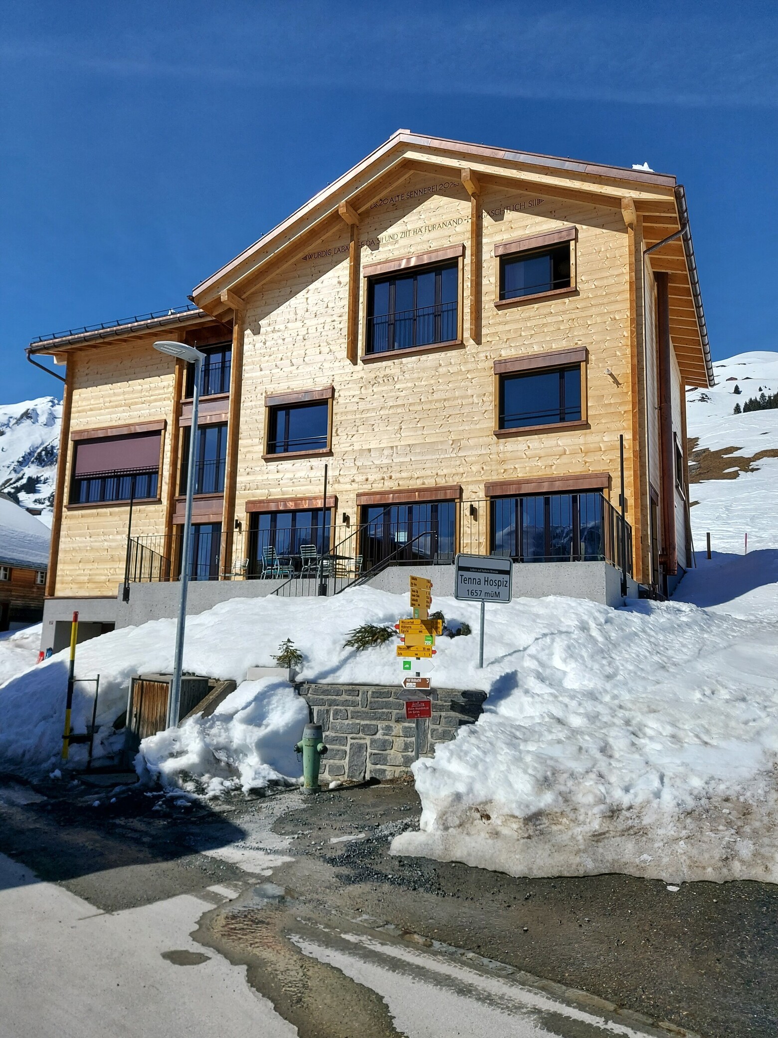 Wohngemeinschaft «Alte Sennereii» in Tenna