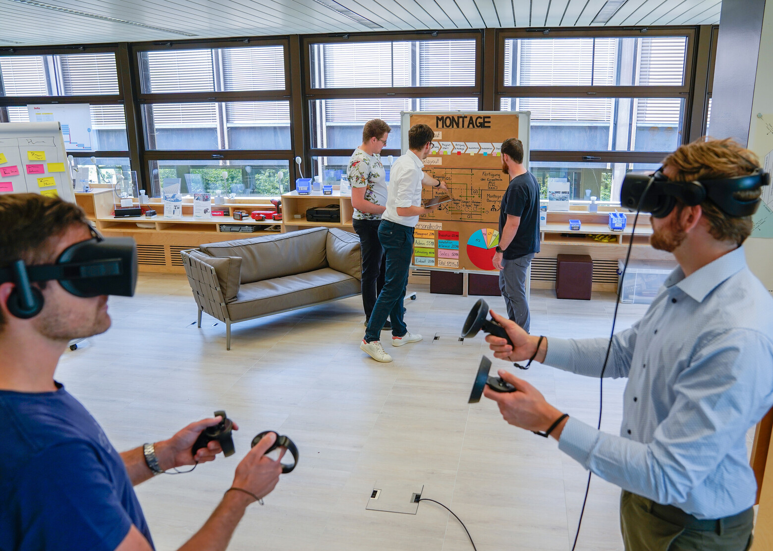 DigitalLab@OST als Innovationshub zur Steigerung der Effizienz, Nutzung digitaler Technologien und Förderung der Nachhaltigkeit in Industrieunternehmen.