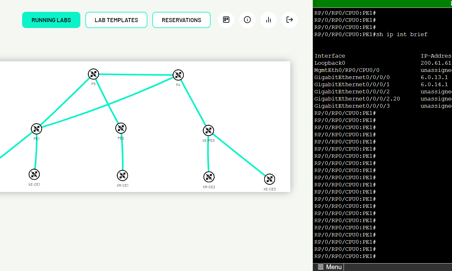 Es handelt sich um eine farbige grafische Darstellung der Softwareemulation.
